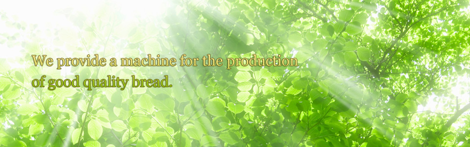 We offer a machine to produce the bread crumbs.